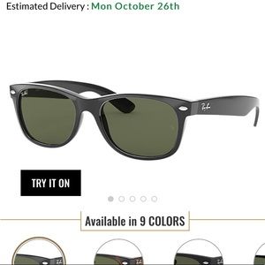 Ray Ban Wayfarer Polarized Sunglasses